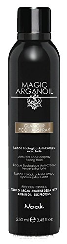 Nook Eco Hair Spray Arganoil Lacca anti-crespo 250 ml Intensivo ecológico profesional Peluquería