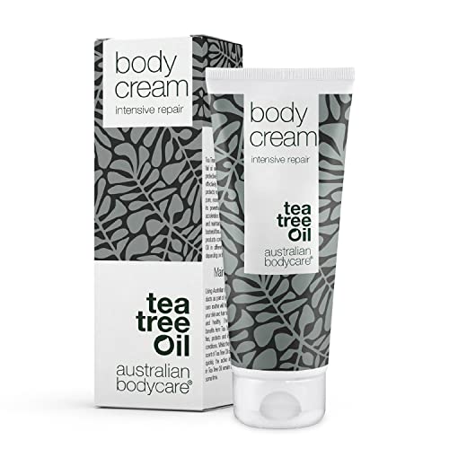 Australian Bodycare Body Cream 100 ml| Humectante Intensivo de Aceite de Árbol de Té para Piel Seca y Dañada | La Loción Deja la Piel Sana y Suave | Suave Crema Corporal